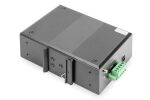 Digitus 7 Port Gigabit Ethernet Netzwerk PoE Switch, Industrial, Unmanaged, 1PD Port