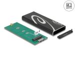 DELOCK Externes Gehäuse SuperSpeed USB,M.2 SATA SSD...