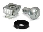 Equip M6 Käfigmuttern- und Schrauben-Satz, 50 Sets/pack