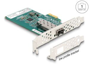 DELOCK PCI Express x1 Karte 1 x SFP Gigabit LAN i210