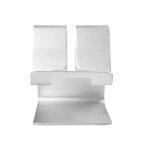 LogiLink AA0122 Halterung Passive Halterung Handy/Smartphone, Tablet/UMPC Aluminium