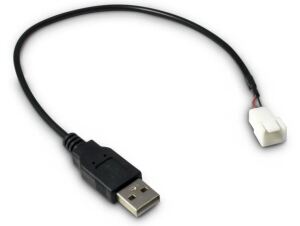 Inter-Tech 88885450 USB Kabel 0,3 m USB A Schwarz