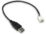 Inter-Tech 88885450 USB Kabel 0,3 m USB A Schwarz