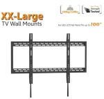 Equip 60"-100" Curved-TV-Wandhalter