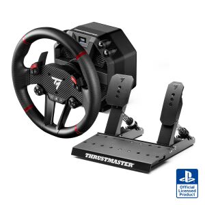 Thrustmaster T598-P Schwarz, Rot USB Lenkrad + Pedale Analog / Digital PC, PlayStation 4, PlayStation 5