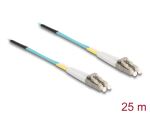 DELOCK LWL Kabel LC Duplex zu LC Duplex Multimode OM3 25 m