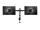 Equip 650152 13"-27" Bewegliche Dual Monitor/LCD-Tischhalterung