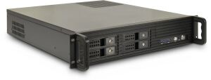 Inter-Tech 2U-2504 Rack Schwarz