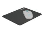 DeLOCK Mauspad schwarz 220 x 180 mm