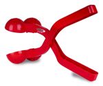 Jamara Snow Play Schneeballzange Duo 38cm rot