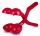 Jamara Snow Play Schneeballzange Duo 38cm rot