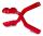Jamara Snow Play Schneeballzange Duo 38cm rot