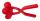 Jamara Snow Play Schneeballzange Duo 38cm rot