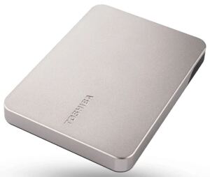 Toshiba Canvio Flex Externe Festplatte 4 TB USB Typ-A 3.2 Gen 1 (3.1 Gen 1) Silber