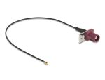 DELOCK Antennenkabel FAKRA D Stecker zu MHF I ST 1,13-20cm
