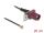 DELOCK Antennenkabel FAKRA D Stecker zu MHF I ST 1,13-20cm
