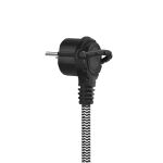 LogiLink LPS262U Verlängerungskabel 1,5 m 2 AC-Ausgänge Drinnen Schwarz