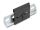 DELOCK Aluminium Montageclip für Hutschiene 60x47,8mm schw.