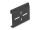 DELOCK Aluminium Montageclip für Hutschiene 60x47,8mm schw.