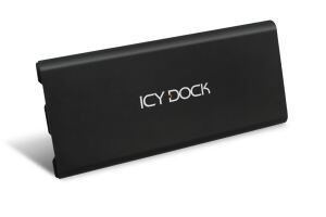 Icy Dock MB861U31-1M2B Speicherlaufwerksgehäuse SSD-Gehäuse Schwarz M.2