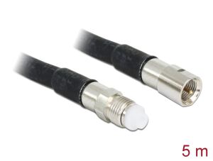 DELOCK HF Kabel FME Buchse -> FME Stecker LMR195 5.00m