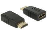 DeLOCK 63320 Kabeladapter 1 x HDMI-A 19 pin Schwarz