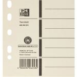 Oxford 400004672 Trennblatt Karton Beige 100 Stück(e)