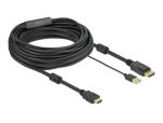 DELOCK HDMI > DisplayPort Kabel 4K 30Hz 10m