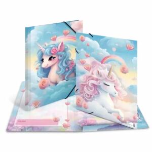 HERMA Sammelmappe A3 Karton Happy Unicorns