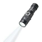 TROIKA ECO KNICKLICHT MICRO Schwarz Hand-Taschenlampe + Stirnband-Taschenlampe SMD LED