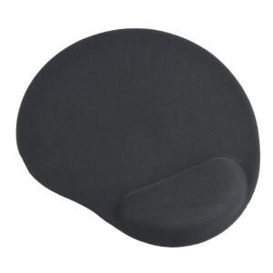 Gembird MP-GEL-BK Mauspad Gaming-Mauspad Schwarz