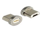 DELOCK Magnetischer Adapter USB Typ Micro-B Stecker