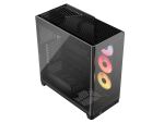 Corsair 4500X LX-R RGB Tempered Glass Mid-Tower, Black Midi Tower Schwarz