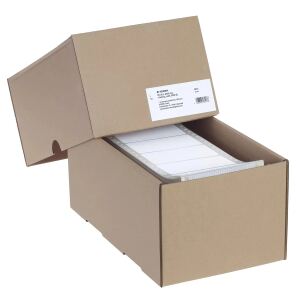 HERMA Computeretiketten 101.6x48.4 mm 1-bahnig weiß Papier matt 6000 St.