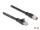 DELOCK M12 Kabel X-kodiert 8 Pin St zu RJ45 St 5 m schwarz