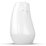 FIFTYEIGHT Vase - Entspannt hoch weiß