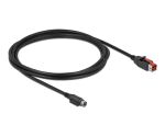 DeLOCK PoweredUSB Kabel Stecker 24 V zu Mini-DIN 3 Pin...