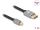 DeLOCK Mini DisplayPort zu DisplayPort Kabel 8K 60 Hz 1 m grau Metall ohne Einrastfunktion