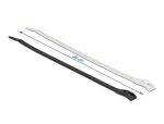 DELOCK Kabelbinder mit flachem Kopf L 280 x B 7,6 mm 100 Stk