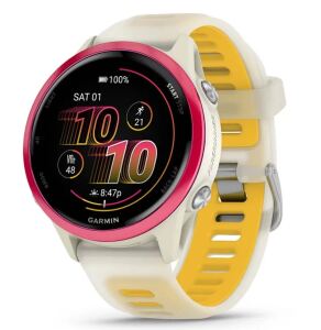 Garmin Forerunner 570 3,05 cm (1.2") AMOLED 42 mm Digital 390 x 390 Pixel Touchscreen Pink, Weiß WLAN GPS