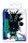 Staedtler 364 C4 E1 Marker 4 Stück(e) Meißel Schwarz, Blau, Türkis, Violett