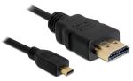 DELOCK HDMI-Kabel StSt mit Ethernet AD 1.00m