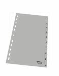 Durable 6511-10 Numerischer Registerindex Polypropylen...