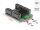 DeLOCK Konverter M.2 Key B+M Stecker zu 4 x SATA Stecker mit RAID und HyperDuo