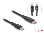 DELOCK USB 2.0 Daten u. Schnellladekabel USB Type-C St zu St