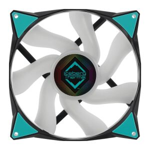 Iceberg Thermal IceGALE ARGB Computergehäuse Ventilator 14 cm Schwarz 1 Stück(e)