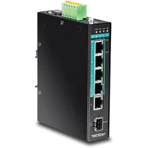 Trendnet TI-PG541 Netzwerk-Switch Unmanaged L2 Gigabit Ethernet (10/100/1000) Power over Ethernet (PoE) Schwarz