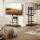 Equip Mobiler TV-Trolley (50–90 Zoll) mit Stecktafel-Regal