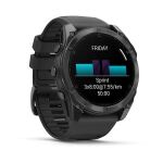 Garmin Fenix 8 3,56 cm (1.4") AMOLED 51 mm Digital 454 x 454 Pixel Touchscreen Grau WLAN GPS
