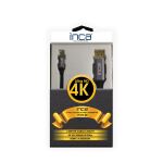 Inca ITCD-20 Videokabel-Adapter 2 m USB Typ-C HDMI Schwarz, Silber